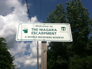 escarpment sign